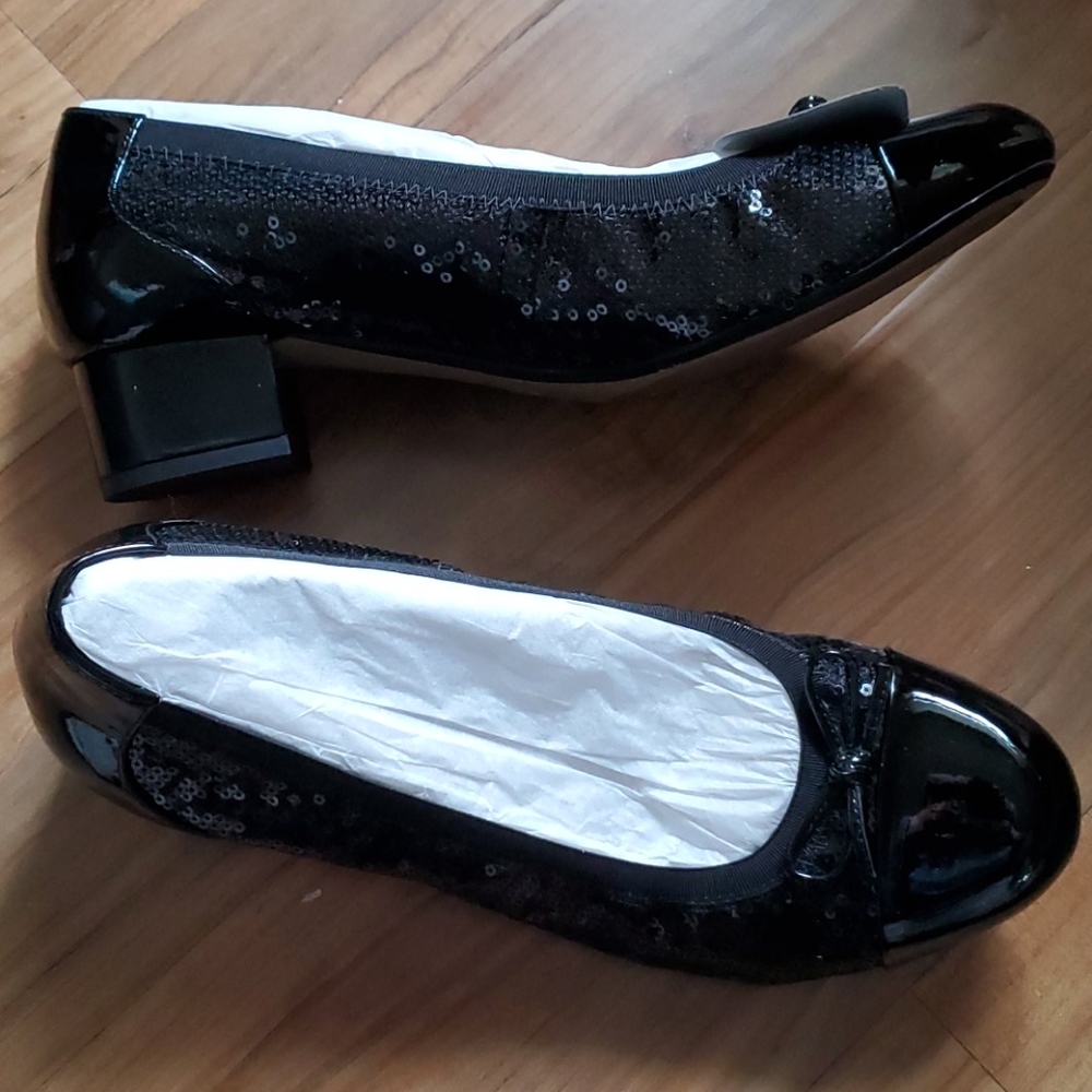 Black women's shoes Clarks Balcony Poem Size 8.5